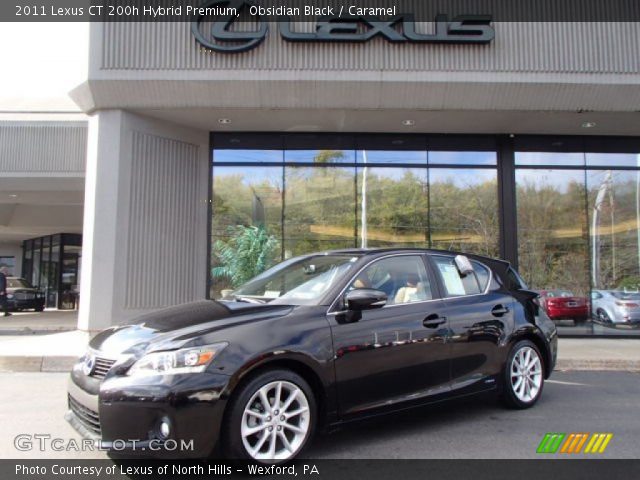 2011 Lexus CT 200h Hybrid Premium in Obsidian Black