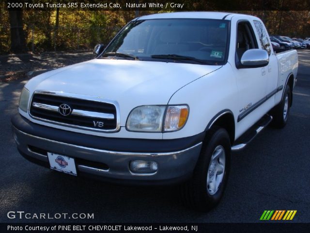 2000 Toyota Tundra SR5 Extended Cab in Natural White