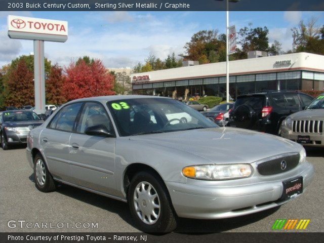 2003 Buick Century Custom in Sterling Silver Metallic