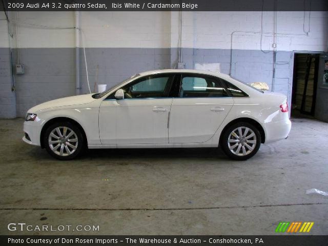 2009 Audi A4 3.2 quattro Sedan in Ibis White
