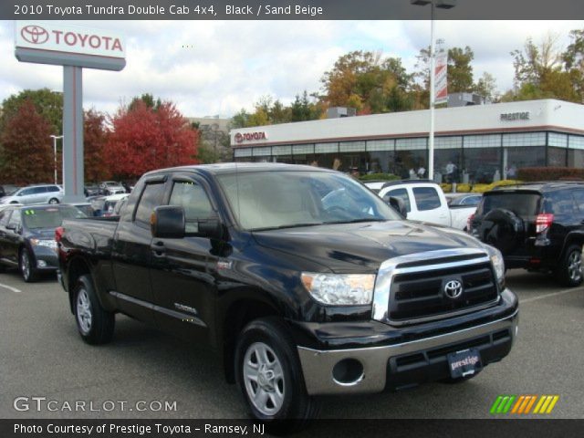 2010 Toyota Tundra Double Cab 4x4 in Black