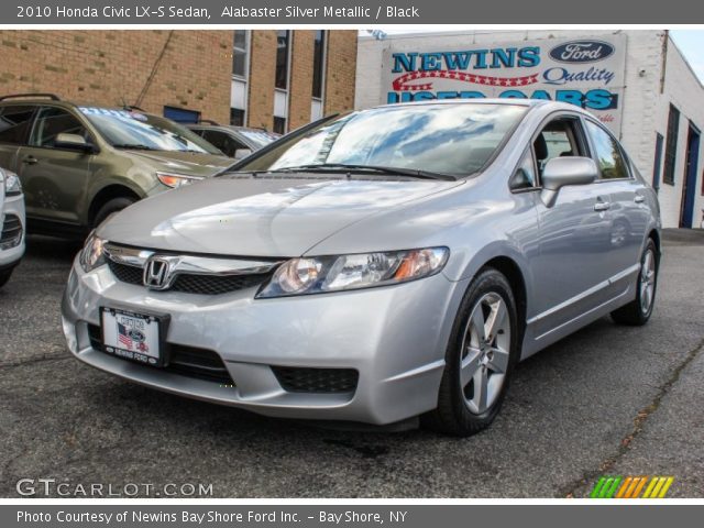 2010 Honda Civic LX-S Sedan in Alabaster Silver Metallic