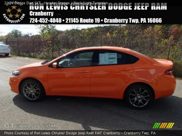 2014 Dodge Dart SXT in Header Orange