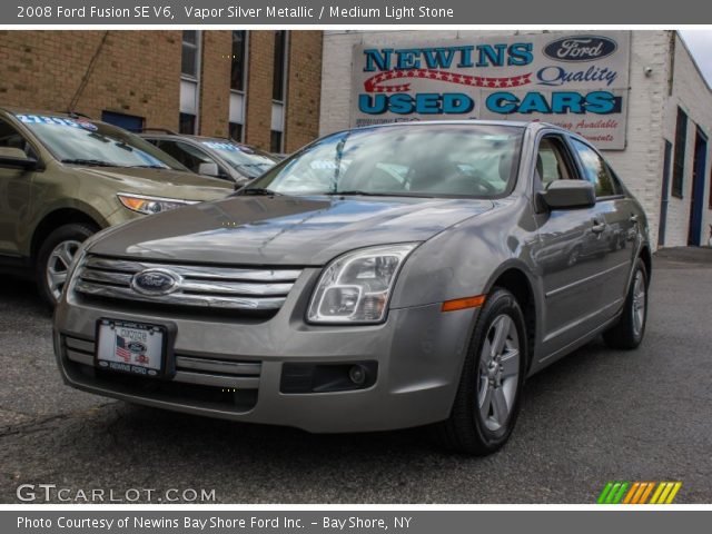 2008 Ford Fusion SE V6 in Vapor Silver Metallic