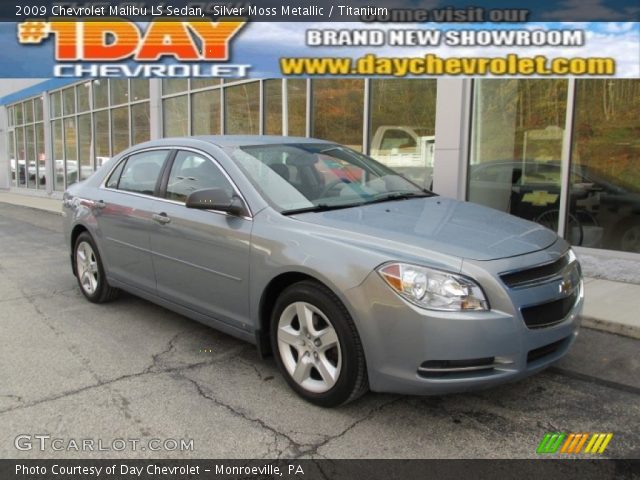 2009 Chevrolet Malibu LS Sedan in Silver Moss Metallic