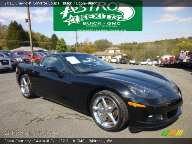 2011 Chevrolet Corvette Coupe in Black