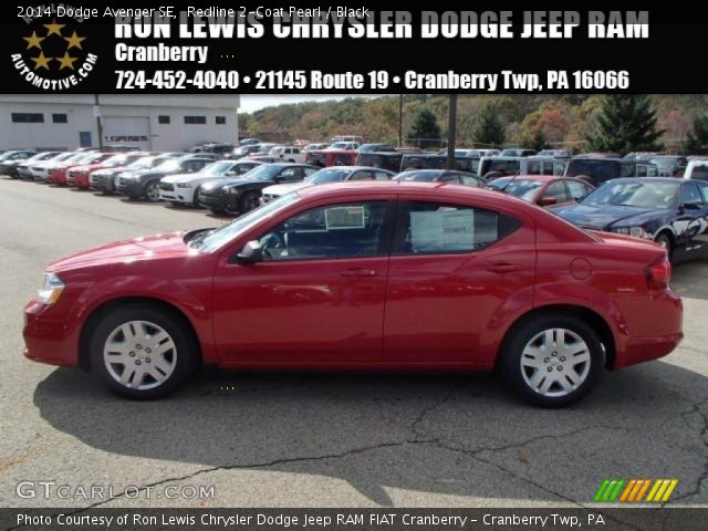 2014 Dodge Avenger SE in Redline 2-Coat Pearl