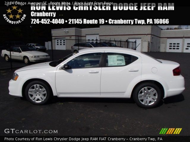 2014 Dodge Avenger SE in Bright White
