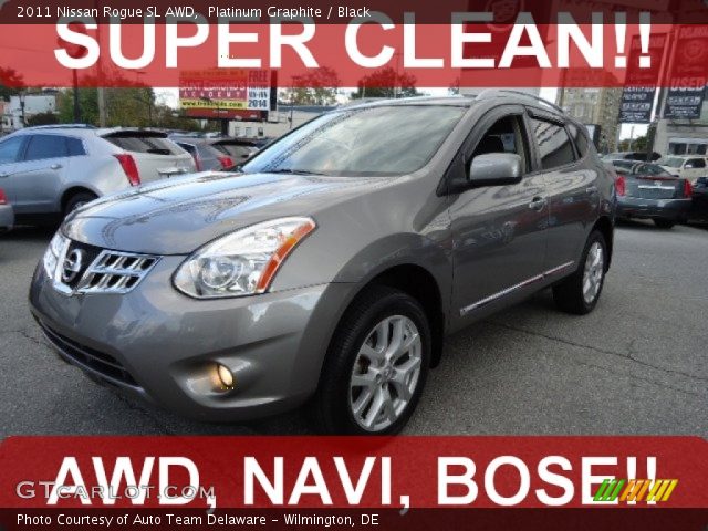 2011 Nissan Rogue SL AWD in Platinum Graphite