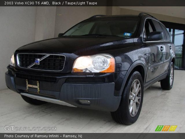 2003 Volvo XC90 T6 AWD in Black