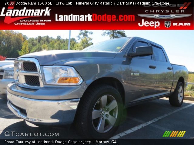 2009 Dodge Ram 1500 SLT Crew Cab in Mineral Gray Metallic