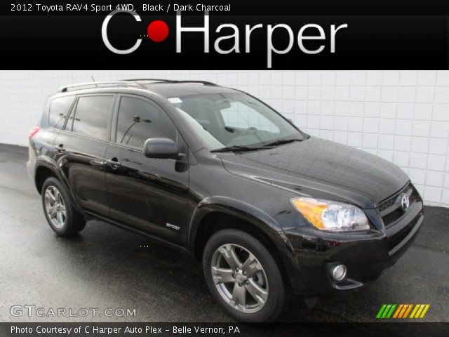 2012 Toyota RAV4 Sport 4WD in Black