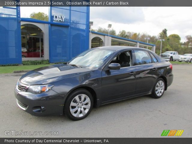 2009 Subaru Impreza 2.5i Sedan in Obsidian Black Pearl
