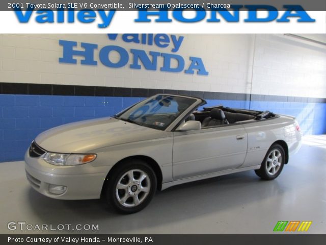 2001 Toyota Solara SLE V6 Convertible in Silverstream Opalescent