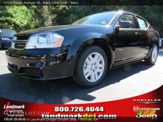2014 Dodge Avenger SE in Black Clear Coat