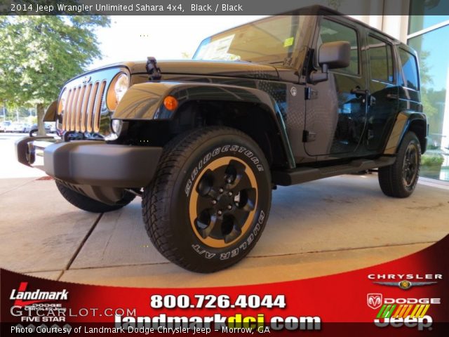 2014 Jeep Wrangler Unlimited Sahara 4x4 in Black
