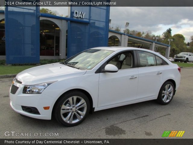 2014 Chevrolet Cruze LTZ in Summit White