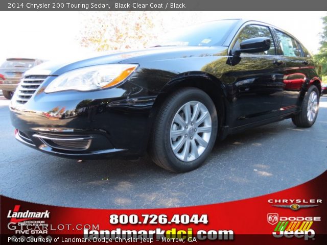2014 Chrysler 200 Touring Sedan in Black Clear Coat