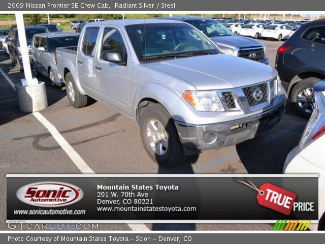 2009 Nissan Frontier SE Crew Cab in Radiant Silver