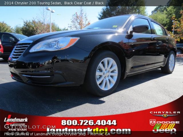 2014 Chrysler 200 Touring Sedan in Black Clear Coat