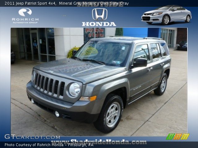 2011 Jeep Patriot Sport 4x4 in Mineral Gray Metallic