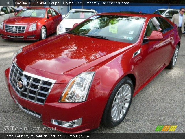 2012 Cadillac CTS 4 AWD Coupe in Crystal Red Tintcoat