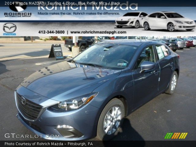 2014 Mazda MAZDA3 i Touring 4 Door in Blue Reflex Mica