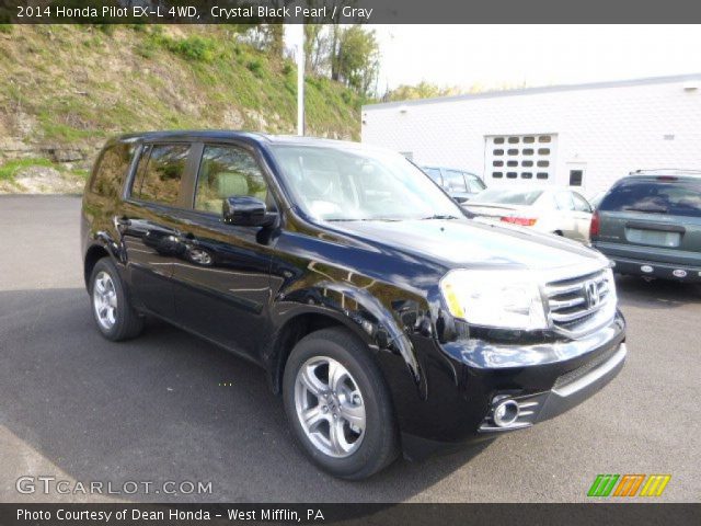 2014 Honda Pilot EX-L 4WD in Crystal Black Pearl