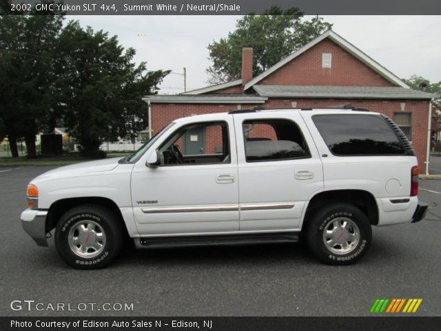 2002 GMC Yukon SLT 4x4 in Summit White