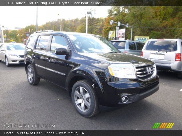 2014 Honda Pilot Touring 4WD in Crystal Black Pearl