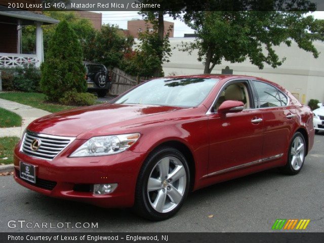 2010 Lexus LS 460 in Matador Red Mica