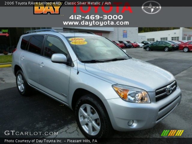 2006 Toyota RAV4 Limited 4WD in Classic Silver Metallic