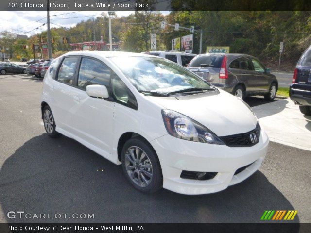 2013 Honda Fit Sport in Taffeta White