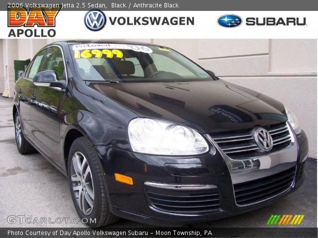 2006 Volkswagen Jetta 2.5 Sedan in Black