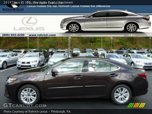 2014 Lexus ES 350 in Fire Agate Pearl