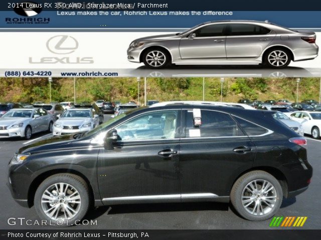2014 Lexus RX 350 AWD in Stargazer Mica