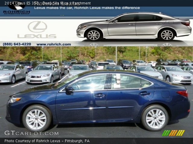 2014 Lexus ES 350 in Deep Sea Mica