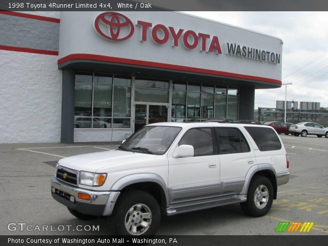 1998 Toyota 4Runner Limited 4x4 in White