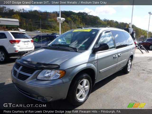 2007 Dodge Grand Caravan SXT in Silver Steel Metallic