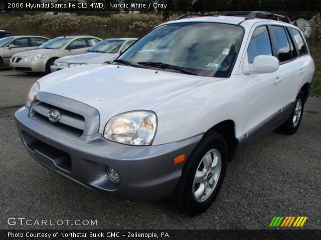 2006 Hyundai Santa Fe GLS 4WD in Nordic White