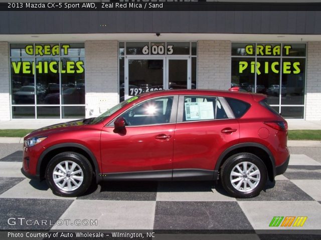 2013 Mazda CX-5 Sport AWD in Zeal Red Mica