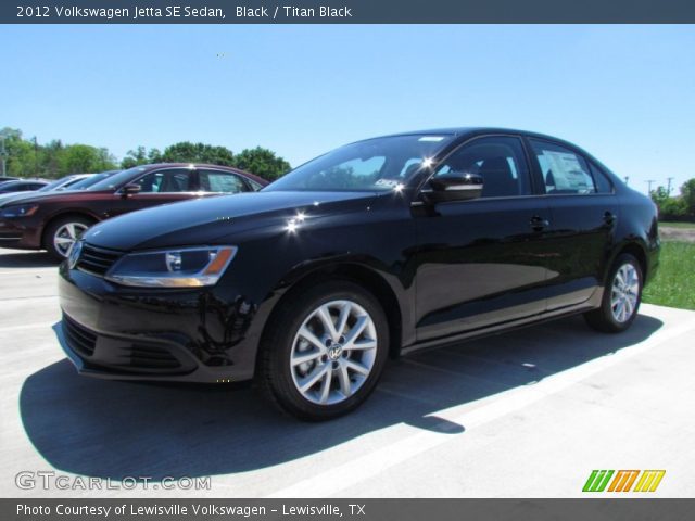 2012 Volkswagen Jetta SE Sedan in Black