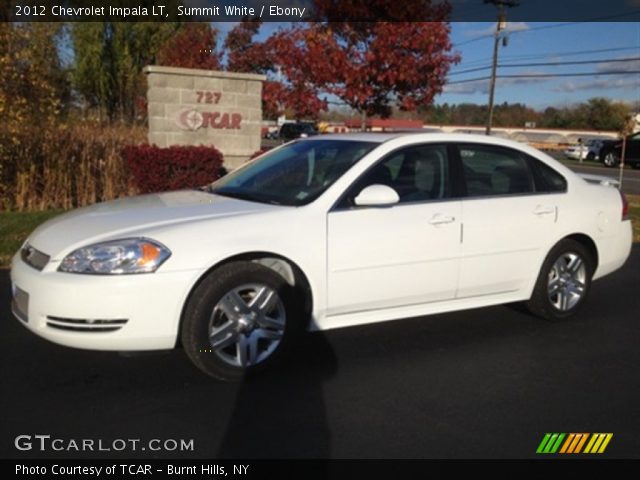 2012 Chevrolet Impala LT in Summit White