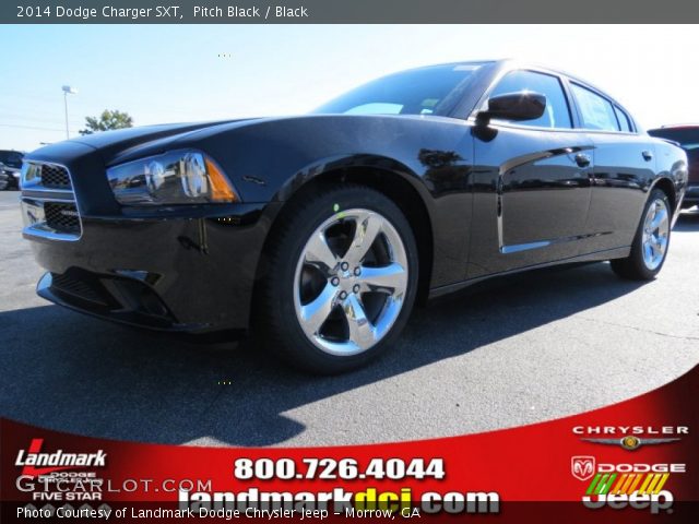2014 Dodge Charger SXT in Pitch Black