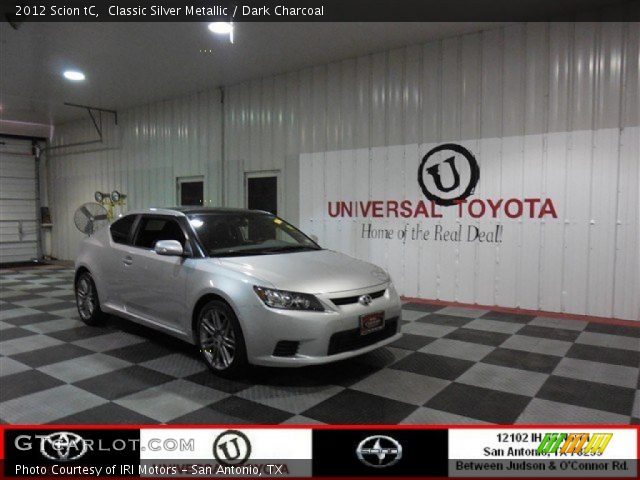 2012 Scion tC  in Classic Silver Metallic