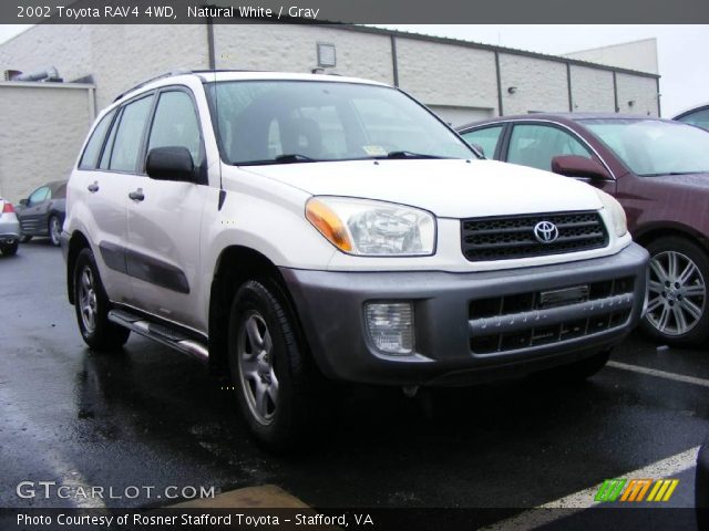 2002 Toyota RAV4 4WD in Natural White