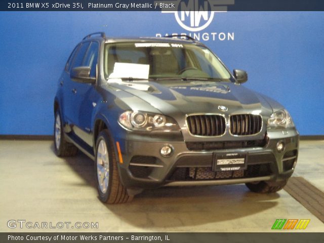 2011 BMW X5 xDrive 35i in Platinum Gray Metallic