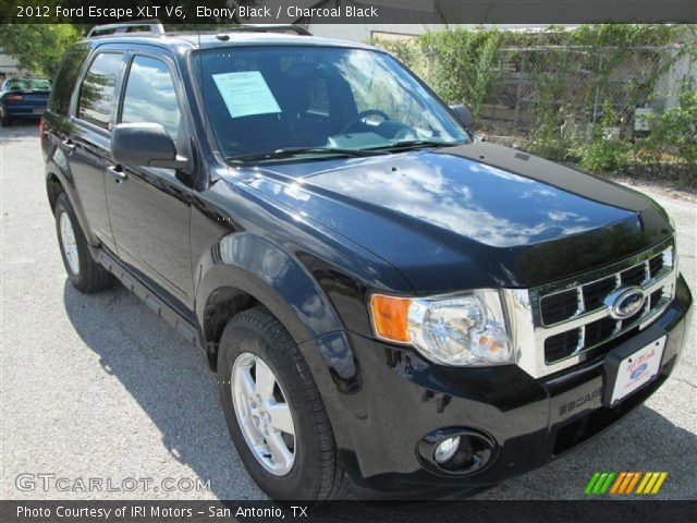 2012 Ford Escape XLT V6 in Ebony Black