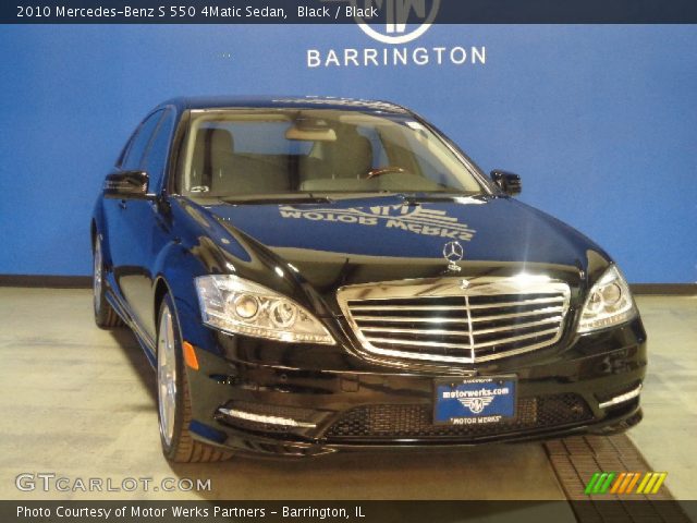 2010 Mercedes-Benz S 550 4Matic Sedan in Black