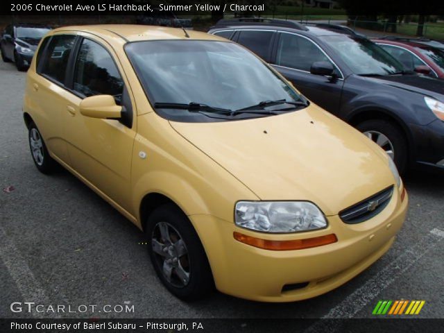 2006 Chevrolet Aveo LS Hatchback in Summer Yellow